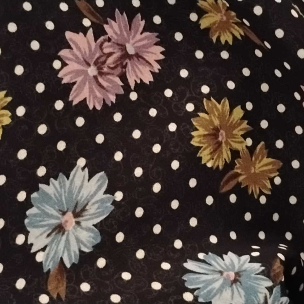Reversible Flowy Summer Skirt And Blouse Set New Size 2X - Picture 8 of 8